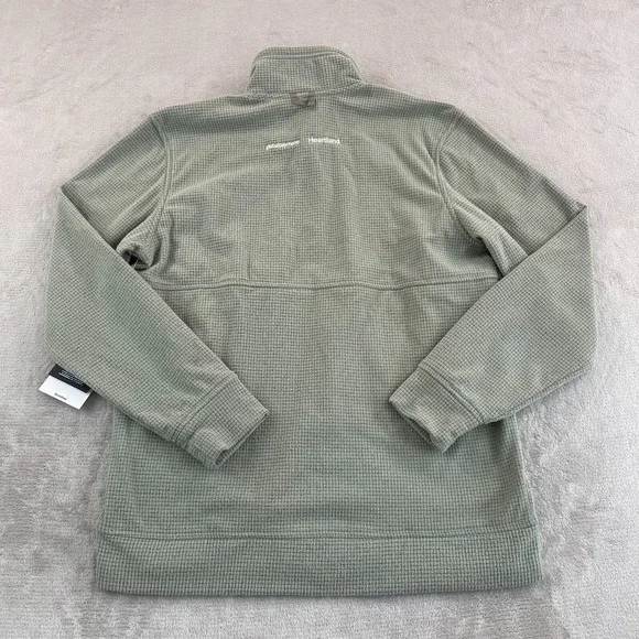 Outdoor Research Trail Mix Snap Pullover Men Medium Flint Fleece UPF 30 NWT $100 - Picture 5 of 9
